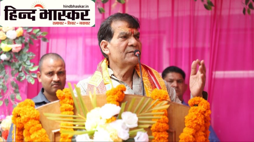 मिर्जापुर में लगभग 2 करोड़ की विकास परियोजनाओं का मंत्री ए.के. शर्मा ने किया लोकार्पण