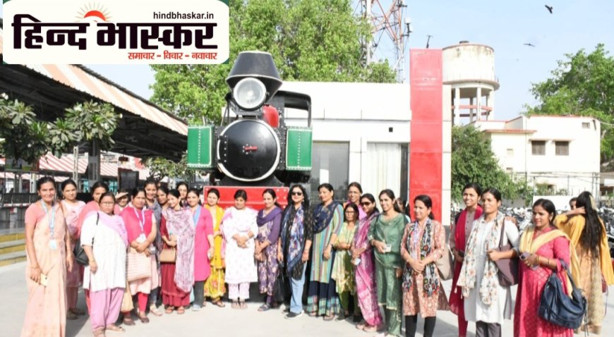 लखनऊ जंक्शन के शताब्दी वर्ष पूरे होने पर भव्य हैरिटेज प्रदर्शनी का हुआ आयोजन