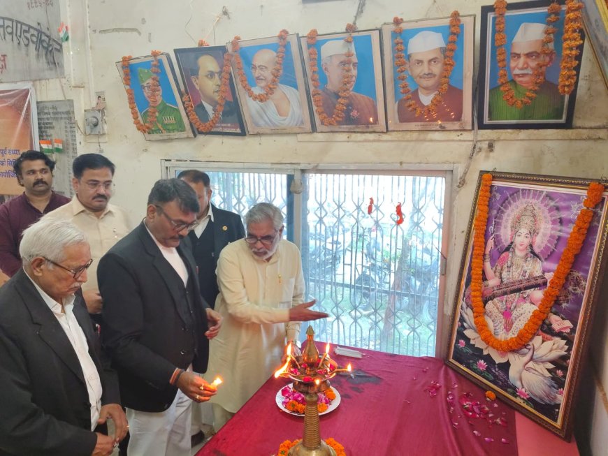 हिंदू नव वर्ष के पूर्व संध्या पर अधिवक्ता परिषद ने वैचारिक संगोष्ठी का किया आयोजन।
