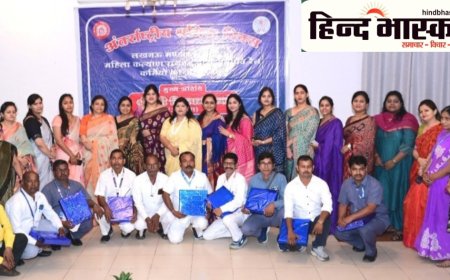 अंतरराष्ट्रीय श्रमिक दिवस पर रेल कर्मचारियों का सम्मान