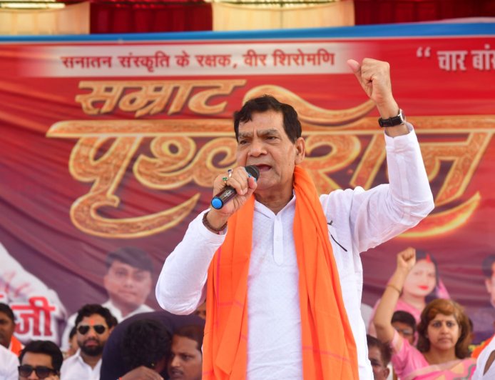 सम्राट पृथ्वीराज चौहान का जीवन आज भी प्रेरणास्रोत: मंत्री ए के शर्मा