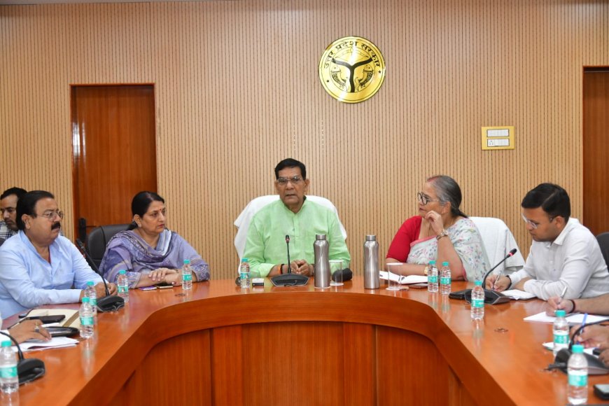 लखनऊ को स्वच्छता सर्वेक्षण में नंबर एक बनाने के लिए सभी मिलकर करें प्रयास: मंत्री ए.के. शर्मा