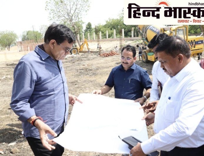 लखनऊ में विकास कार्यों का मंत्री शर्मा ने किया निरीक्षण, समयबद्ध काम पूरा करने के दिए निर्देश