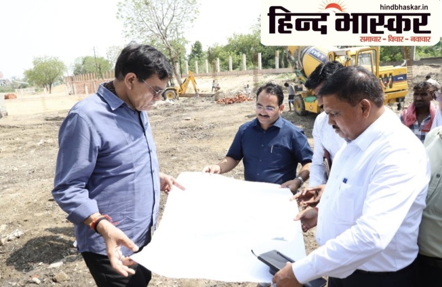 लखनऊ में विकास कार्यों का मंत्री शर्मा ने किया निरीक्षण, समयबद्ध काम पूरा करने के दिए निर्देश