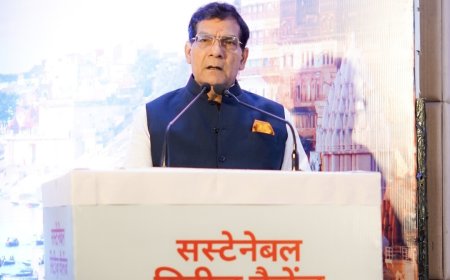 काशी में "सस्टेनेबल सिटीज चैलेंज" का आयोजन, मंत्री ए.के. शर्मा बोले- विरासत के साथ विकसित होगी विश्वस्तरीय काशी