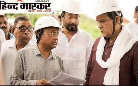 मंत्री ए.के. शर्मा ने घोसी चीनी मिल का किया निरीक्षण, अधिकारियों को दिए समयबद्ध तैयारियों के निर्देश
