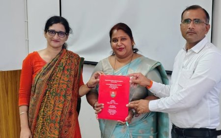 वन्दना पाण्डेय को शिक्षाशास्त्र (बी.एड.) में पीएचडी की उपाधि