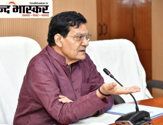 मंत्री ए.के. शर्मा ने दी सख्त हिदायत: बरसात में जलभराव और गंदगी बर्दाश्त नहीं