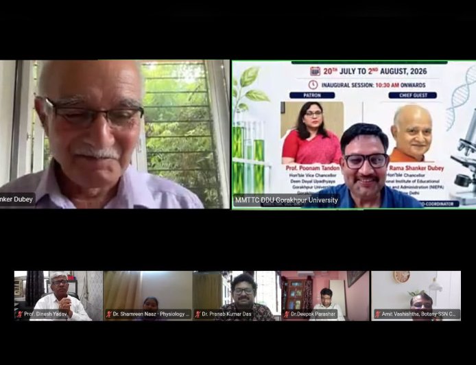 सतत विकास की चुनौतियों का सबसे प्रभावी समाधान है जैव प्रौद्योगिकी : प्रो. रमा शंकर दुबे
