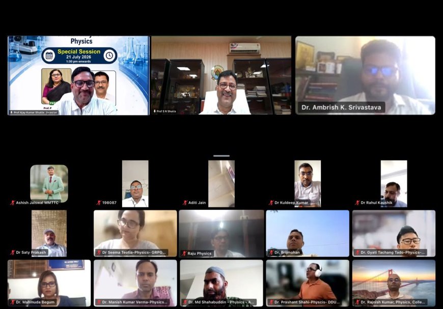 प्रयोग, विश्लेषण और नवाचार से ही सशक्त होगा वैज्ञानिक अनुसंधान : प्रो. सच्चिदानंद शुक्ल