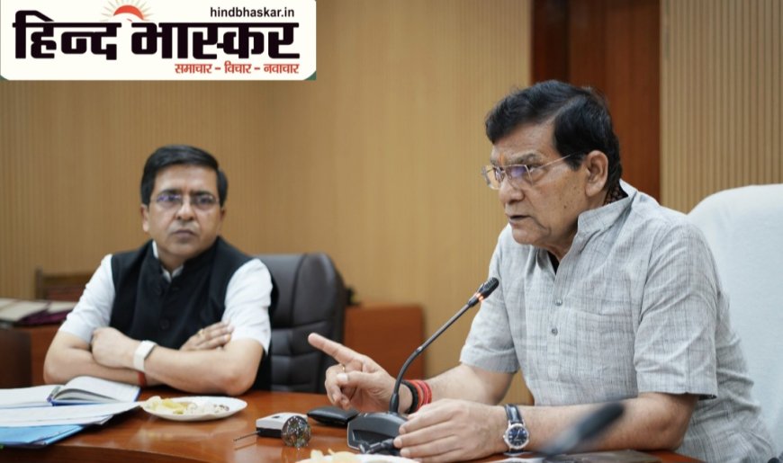 विद्युत विभाग की लापरवाही बर्दाश्त नहीं होगी: ऊर्जा मंत्री ए.के. शर्मा का सख्त रुख