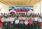 एनसीएल बीना परियोजना में प्राथमिक उपचार प्रशिक्षण    80 स्कूली बच्चों ने सीखा जीवन रक्षक कौशल