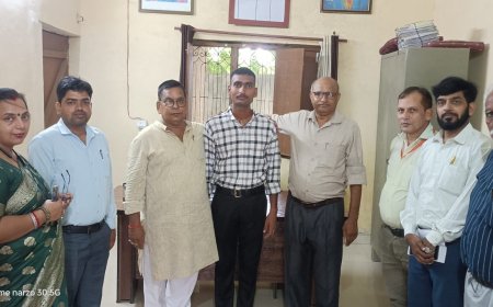 बीएससी छात्र सुशील गुप्ता का सेना में चयन, महाविद्यालय परिवार ने दी बधाई