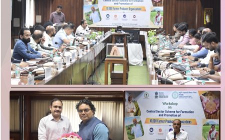 NCDC ने 10,000 FPOs के सशक्तिकरण के लिए आयोजित की कार्यशाला, CBBOs को दिए गए क्षमता निर्माण और बाजार लिंक के गुर