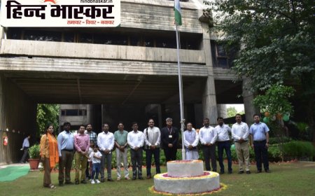 NCDC मुख्यालय में हर्षोल्लास के साथ मनाया गया 80वाँ स्वतंत्रता दिवस