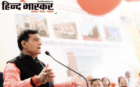 मंत्री ए.के. शर्मा ने मऊ में किए प्रदेश के पांचवें आधुनिक नागरिक सुविधा केंद्र का भूमिपूजन, 10 करोड़ की लागत से डेढ़ साल में होगा तैयार