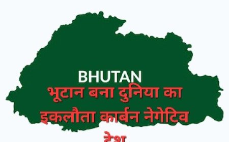 भूटान बना दुनिया का इकलौता कार्बन नेगेटिव देश, जितना उत्सर्जन उससे दोगुना करता है CO2 सोख