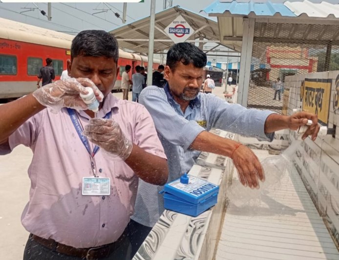 लखनऊ मंडल में शुद्ध पेयजल के लिए रेलवे का सघन अभियान, दो स्टेशनों पर पानी में क्लोरीन नहीं मिला
