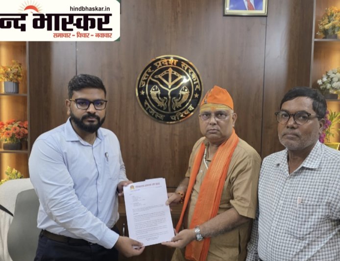 गोरखपुर में सरकारी जमीन पर अवैध कब्जा, गोरक्षनाथ सनातन संघ ने SDM से की बुलडोजर कार्रवाई की मांग