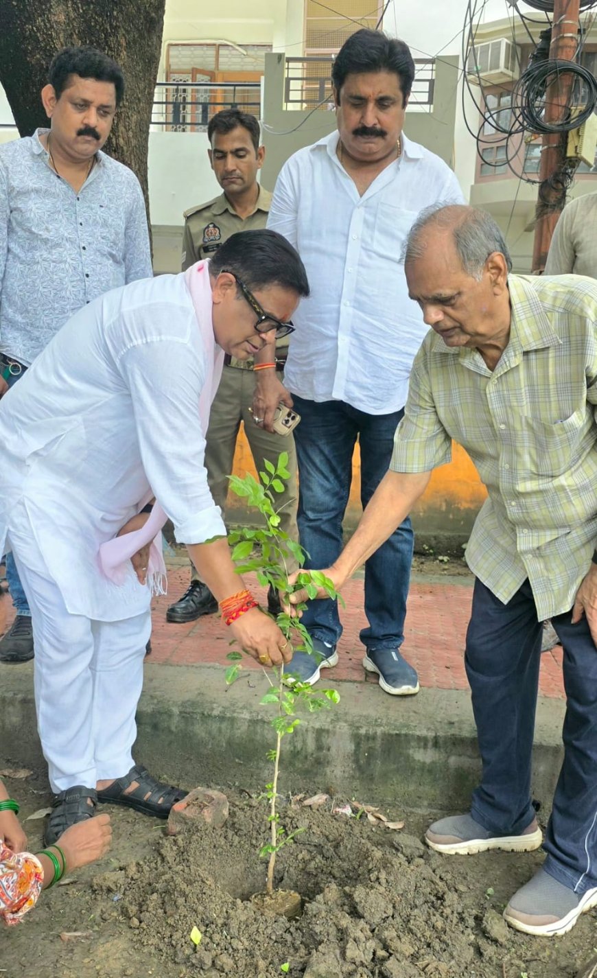 ममता चैरिटेबल ट्रस्ट द्वारा "एक पेड़ माँ के नाम" अभियान के तहत अबतक किया गया लगभग 5 लाख पौधारोपण,