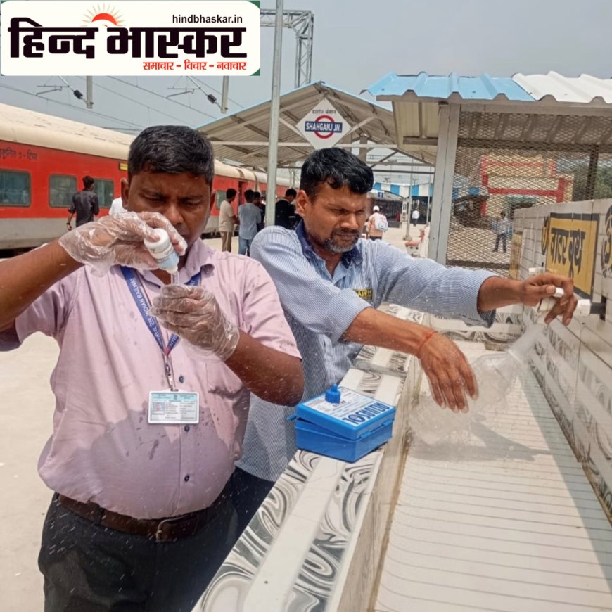 लखनऊ मंडल में शुद्ध पेयजल के लिए रेलवे का सघन अभियान, दो स्टेशनों पर पानी में क्लोरीन नहीं मिला