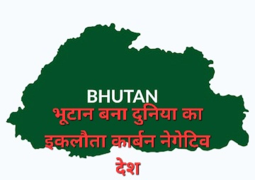 भूटान बना दुनिया का इकलौता कार्बन नेगेटिव देश, जितना उत्सर्जन उससे दोगुना करता है CO2 सोख