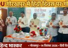 गोरखपुर: बहुभाषिकता देश की सबसे बड़ी शक्ति, राजनीतिक मनोवृत्ति एकता में बाधा - प्रो. सुरेंद्र दुबे