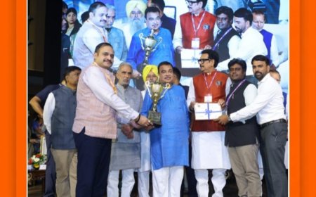 NCDC को मिला बेस्ट कोऑपरेटिव फाइनेंशियल इंस्टिट्यूशन अवार्ड, नितिन गडकरी ने किया सम्मानित
