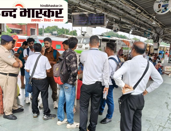 लखनऊ जंक्शन पर फोर्ट्रेस चेक, 12 ट्रेनों में 113 बेटिकट पकड़े, 79 हजार का जुर्माना वसूला