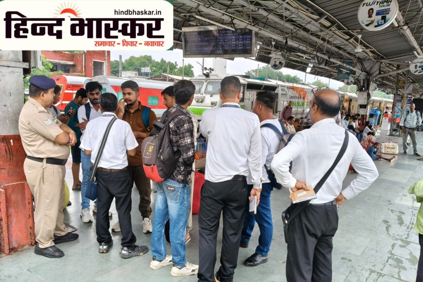लखनऊ जंक्शन पर फोर्ट्रेस चेक, 12 ट्रेनों में 113 बेटिकट पकड़े, 79 हजार का जुर्माना वसूला