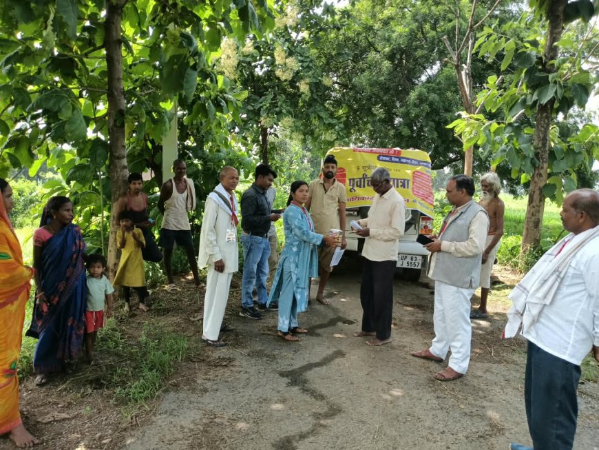 शिक्षा-रोजगार पर जारी है पूर्वांचल यात्रा