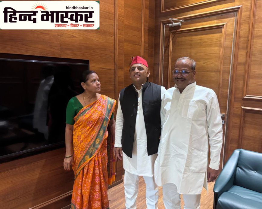 दिल्ली में अखिलेश यादव से मिले पूर्व मंत्री सुशील टिबड़ेवाल, 2027 चुनाव को लेकर बनी रणनीति - महराजगंज की 5 सीटों पर जीत का टारगेट