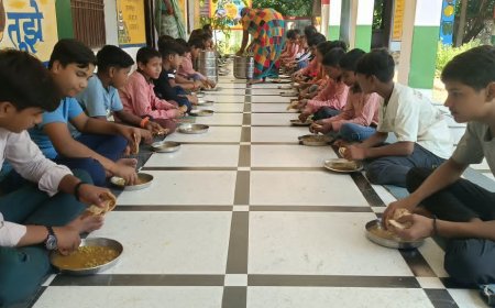 अक्षय पात्र ने मॉल ब्लॉक में भी शुरू किया पंद्रह हजार बच्चों के लिए पौष्टिक भोजन