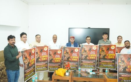 शिवाजी का चरित्र राष्ट्र के लिए पथ-प्रदर्शक: आशीष भैया