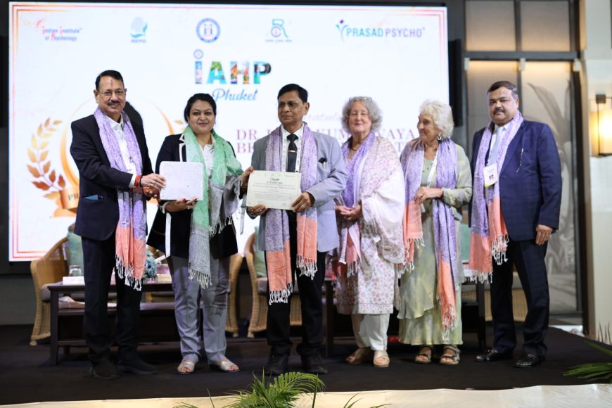 गोरखपुर विश्वविद्यालय की प्रो. विस्मिता पालीवाल को अंतर्राष्ट्रीय मंच पर सम्मान, थाईलैंड में मिला प्रतिष्ठित अवॉर्ड
